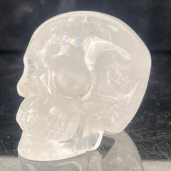 2 Inch Clear Quartz Crystal Skull – Skull — view 6