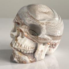 3 Inch Crazy Lace Agate Crystal Skull — view 6