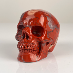 3 Inch Red Jasper Crystal Skull — view 6