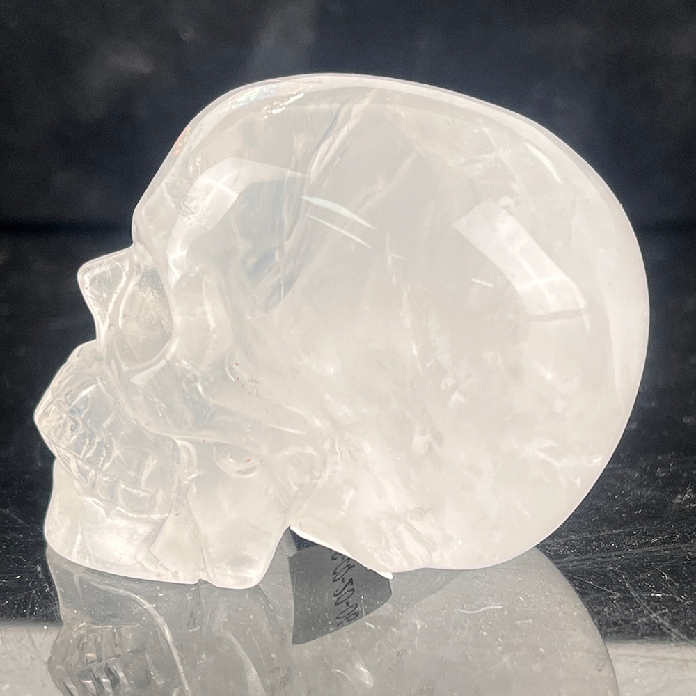 2 Inch Clear Quartz Crystal Skull – Skull — view 5