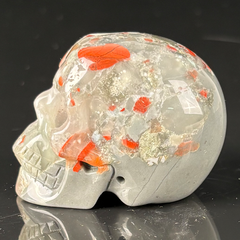 2 Inch African Bloodstone Crystal Skull – Skull — view 5