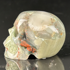 2 Inch African Bloodstone Crystal Skull – Skull — view 3