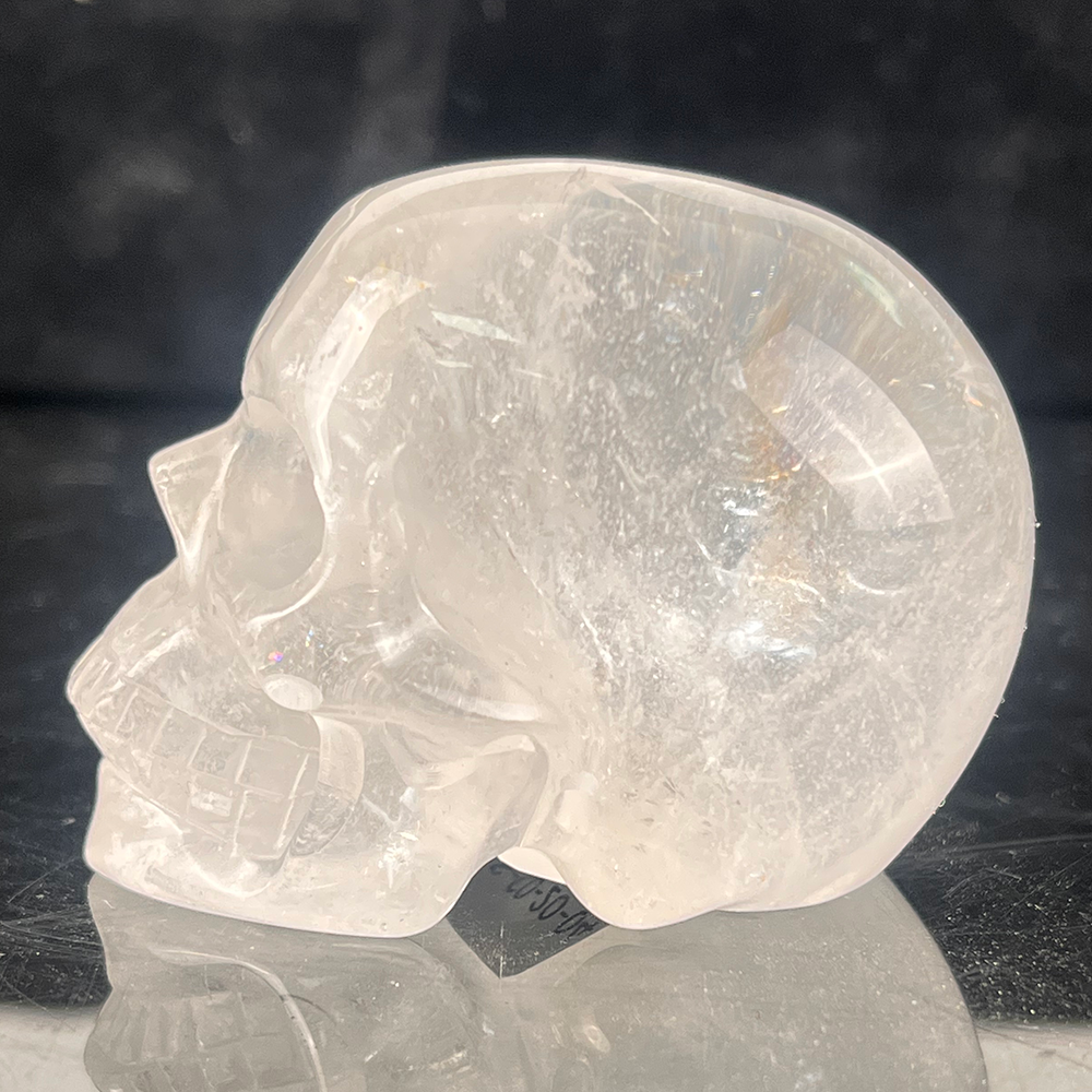 2 Inch Clear Quartz Crystal Skull – Skull — view 5