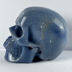 3 Inch Blue Aventurine Crystal Skull — view 6