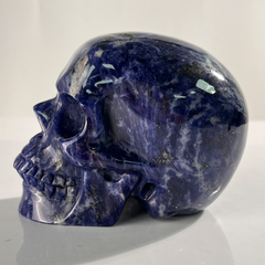 4.5 Inch Blue Lace Agate Crystal Skull — view 5
