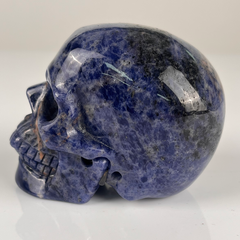 3 Inch Blue Lace Agate Crystal Skull – Gemstone — view 6