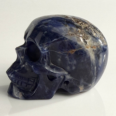 2 Inch Blue Lace Agate Crystal Skull – Skull — view 5