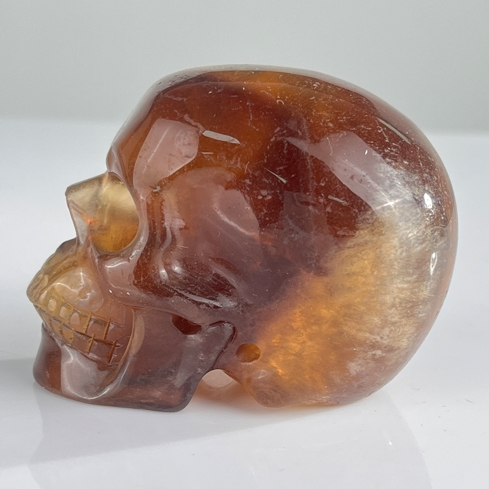 3 Inch Fluorite Crystal Skull — view 5