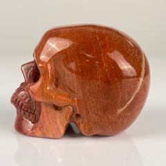 3 Inch Red Jasper Crystal Skull — view 6