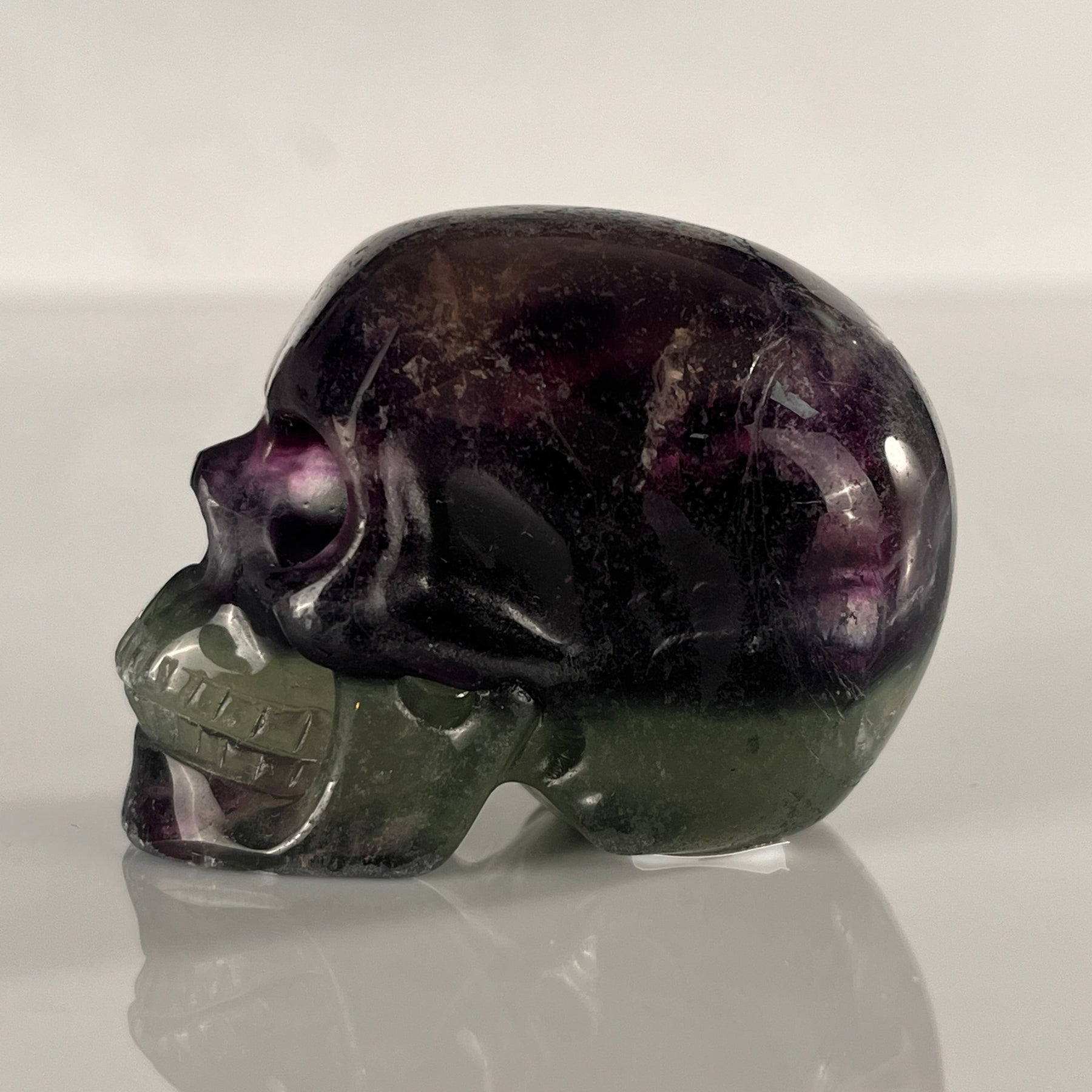 2 Inch Fluorite Crystal Skull — view 5
