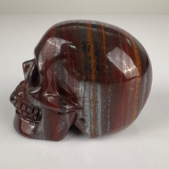 2 Inch Tiger Iron Crystal Skull – Skull — view 5