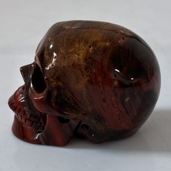 2 Inch Red Jasper Crystal Skull — view 5