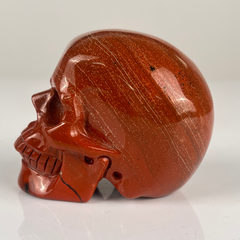 3 Inch Red Jasper Crystal Skull — view 5