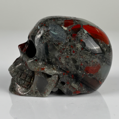 2 Inch African Bloodstone Crystal Skull – Skull — view 5