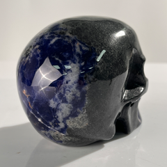 4.5 Inch Blue Lace Agate Crystal Skull — view 6