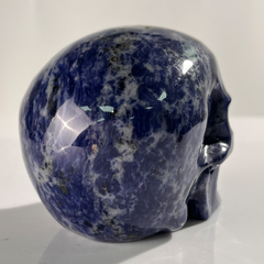 4.5 Inch Blue Lace Agate Crystal Skull — view 3