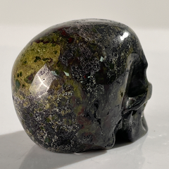 2 Inch Dragon Bloodstone Crystal Skull – Skull — view 4