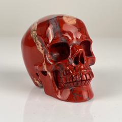 3 Inch Red Jasper Crystal Skull — view 2
