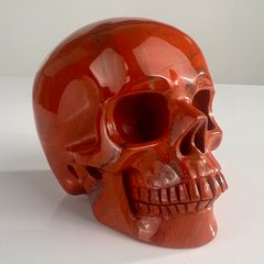 4.5 Inch Red Jasper Crystal Skull — view 6