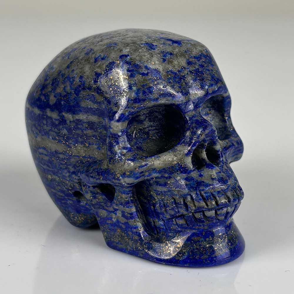 2 inch Lapis Lazuli Crystal Skull — view 2