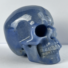 3 Inch Blue Aventurine Crystal Skull — view 3