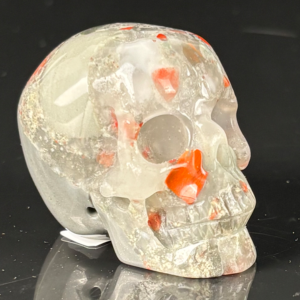 2 Inch African Bloodstone Crystal Skull – Skull — view 2
