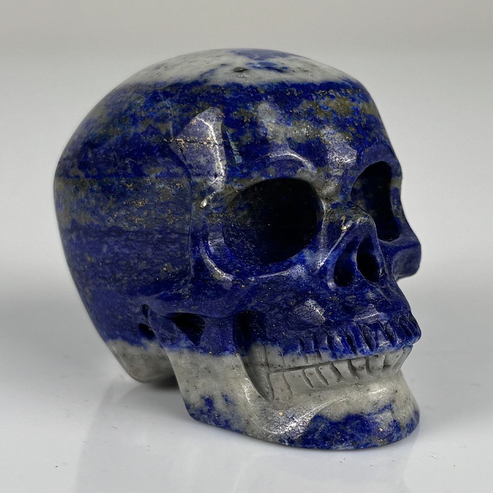 2 inch Lapis Lazuli Crystal Skull — view 2