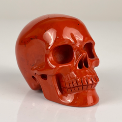2 Inch Red Jasper Crystal Skull — view 7