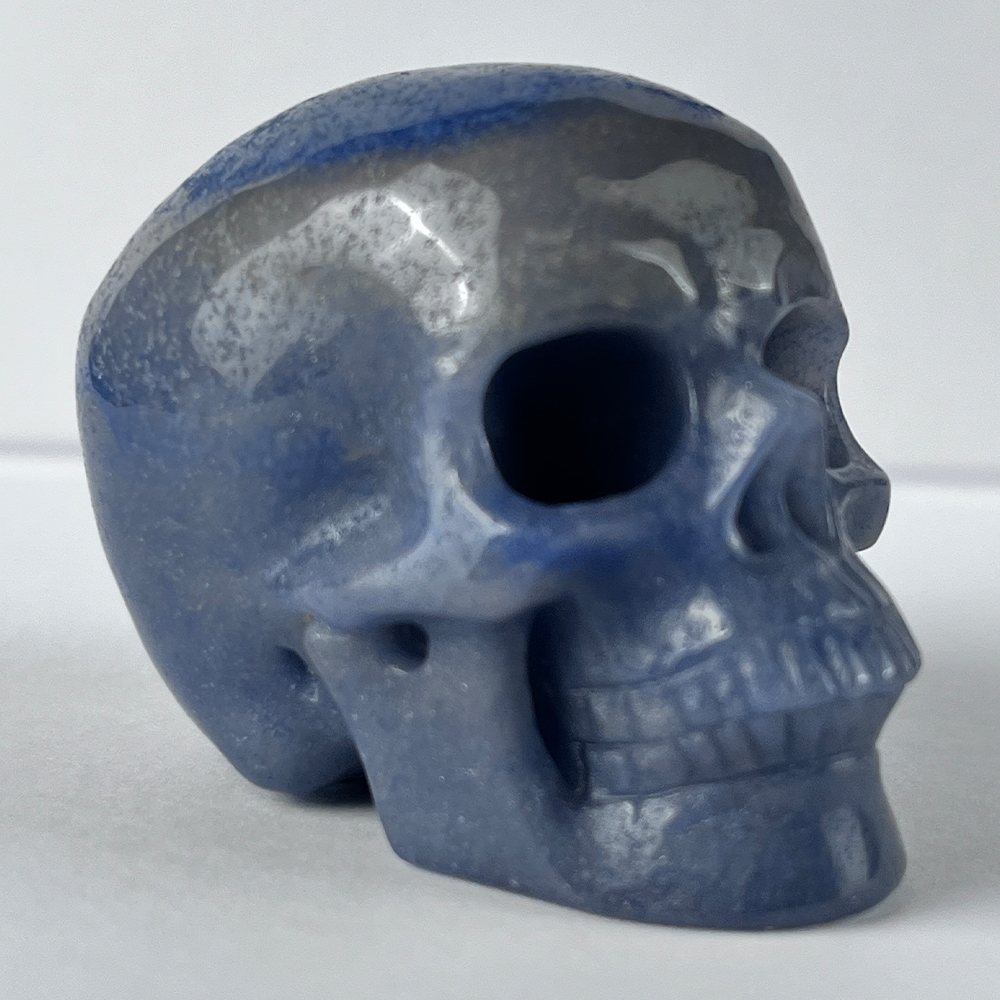 2 Inch Blue Aventurine Crystal Skull – Skull — view 7