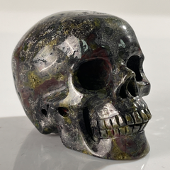 2 Inch Dragon Bloodstone Crystal Skull – Skull — view 2
