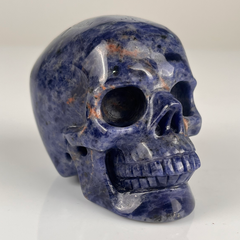 3 Inch Blue Lace Agate Crystal Skull – Gemstone — view 2