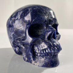 4.5 Inch Blue Lace Agate Crystal Skull — view 2