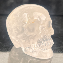 2 Inch Clear Quartz Crystal Skull – Skull — view 2
