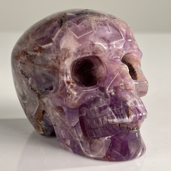 3 Inch Dream Amethyst Crystal Skull – Healing Stone — view 2