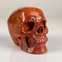 3 Inch Red Jasper Crystal Skull — view 2
