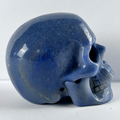 3 Inch Blue Aventurine Crystal Skull — view 4