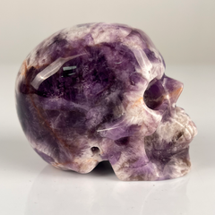 3 Inch Dream Amethyst Crystal Skull – Healing Stone — view 3