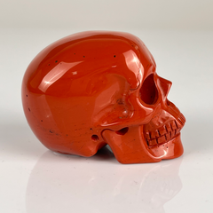 2 Inch Red Jasper Crystal Skull — view 3