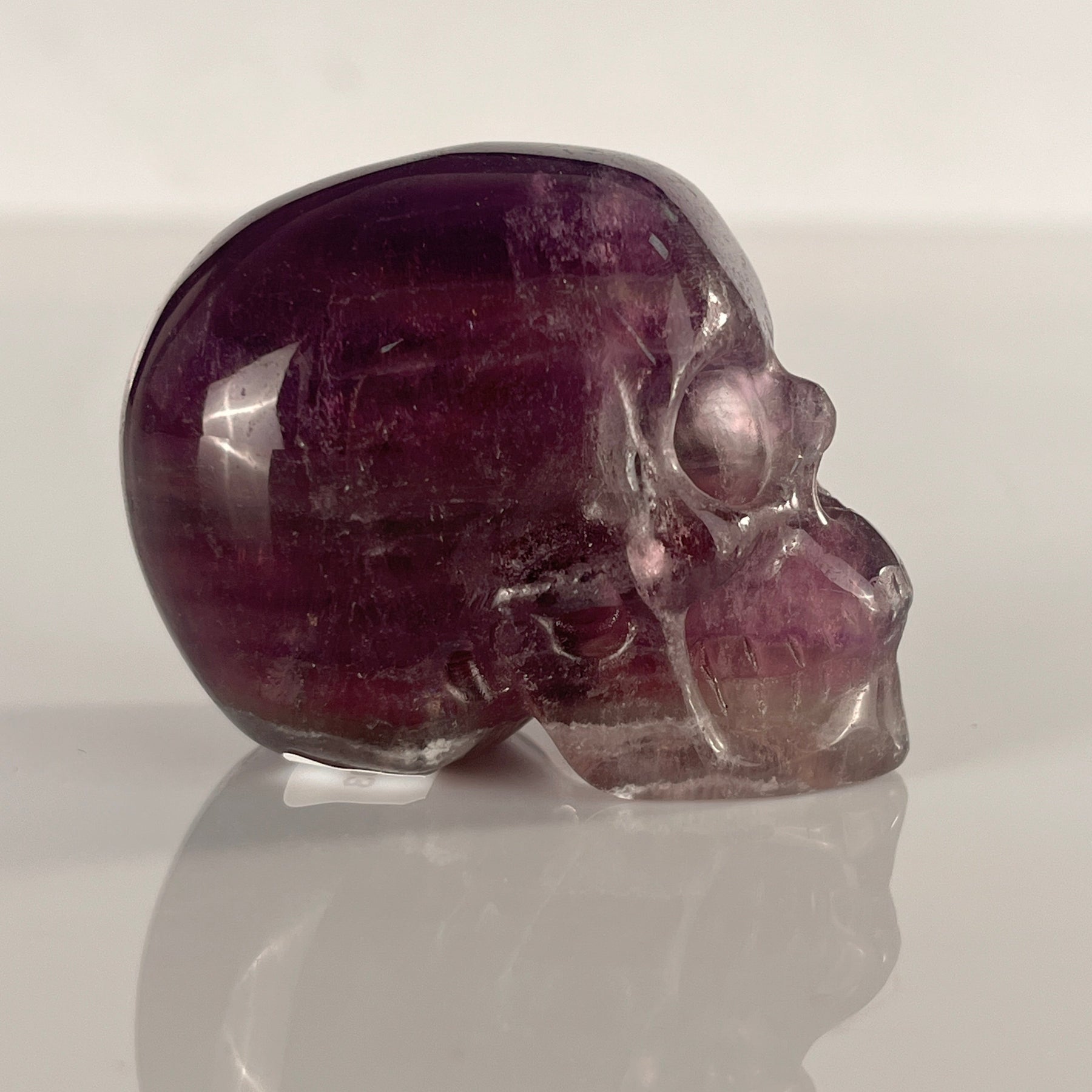 2 Inch Fluorite Crystal Skull — view 3