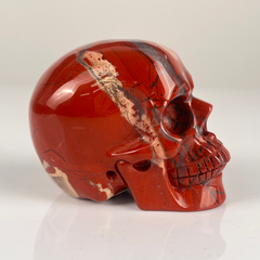 3 Inch Red Jasper Crystal Skull — view 3