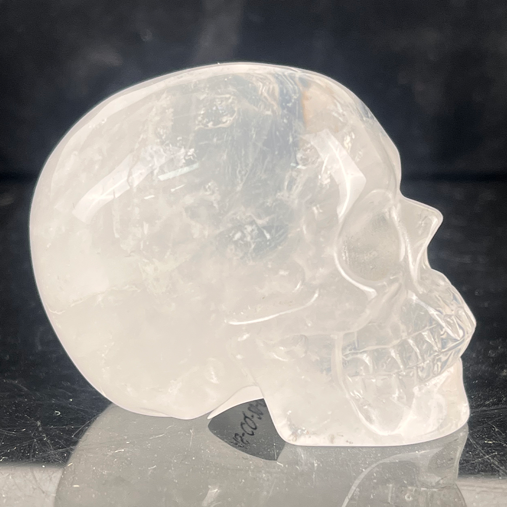 2 Inch Clear Quartz Crystal Skull – Skull — view 3
