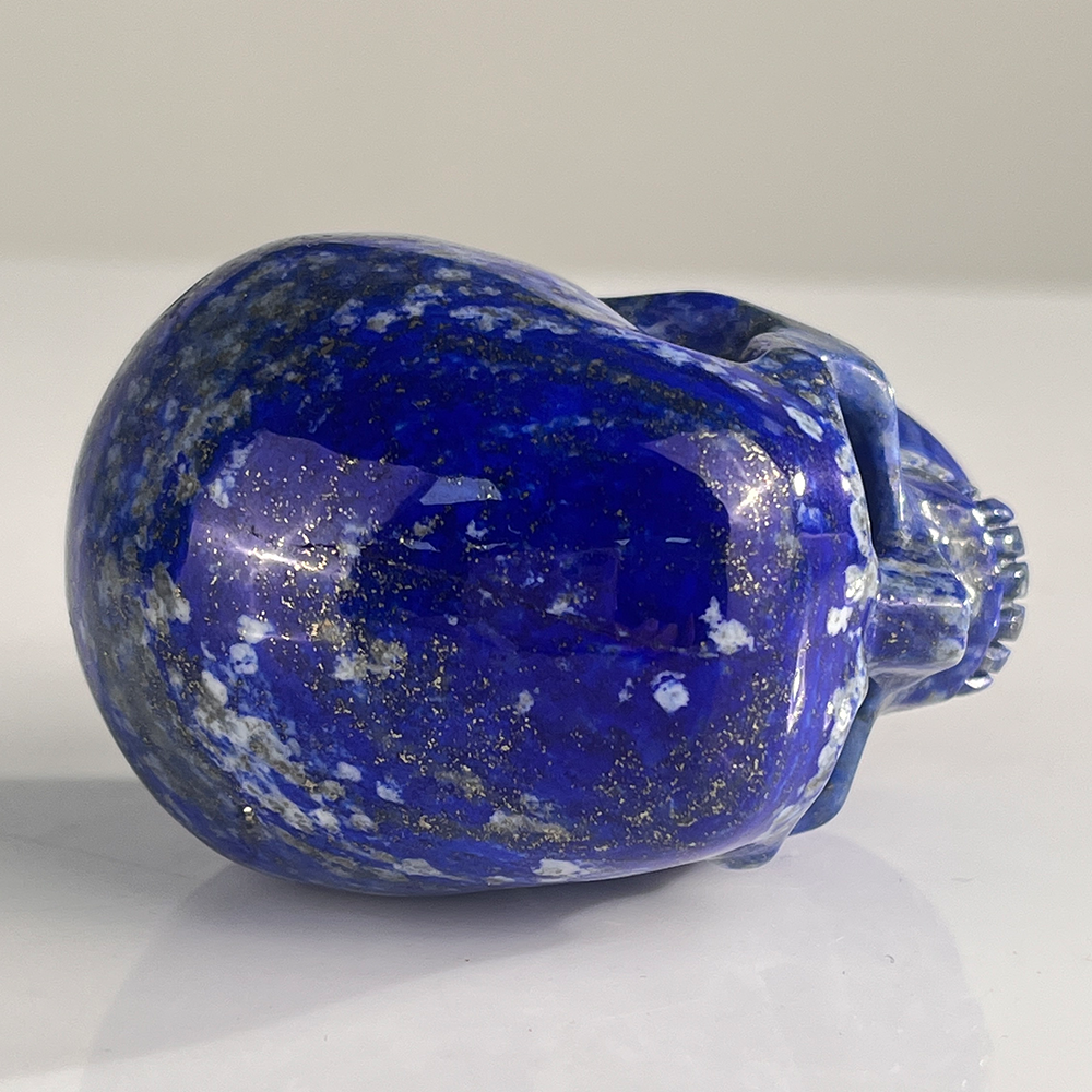 3 inch Lapis Lazuli Crystal Skull — view 8