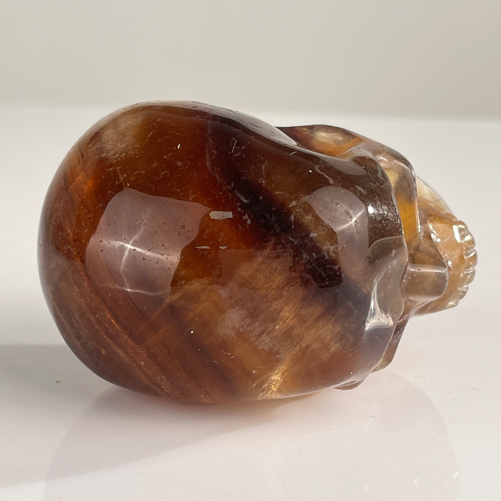 3 Inch Fluorite Crystal Skull — view 8