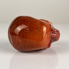 3 Inch Red Jasper Crystal Skull — view 5