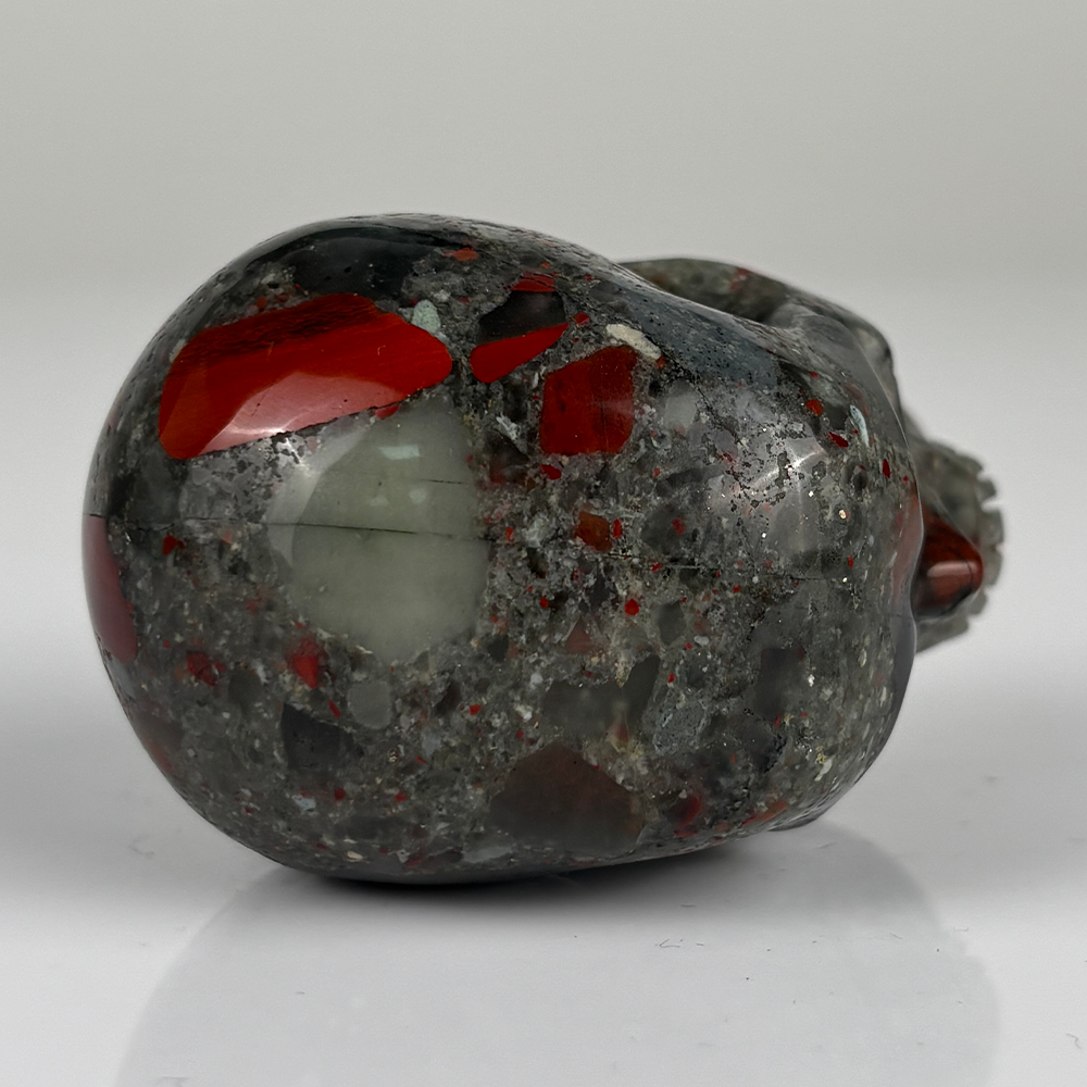 2 Inch African Bloodstone Crystal Skull – Skull — view 8