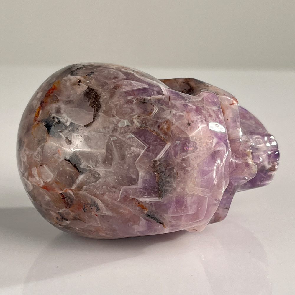 3 Inch Dream Amethyst Crystal Skull – Healing Stone — view 8