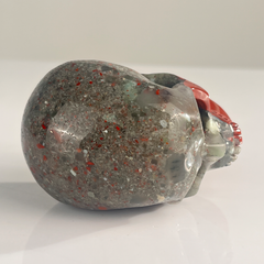 3 Inch African Bloodstone Crystal Skull — view 8
