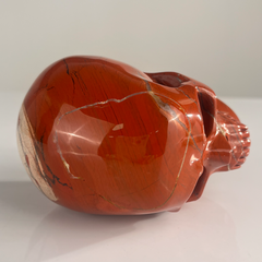 4.5 Inch Red Jasper Crystal Skull — view 8