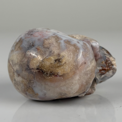 2 Inch Blue Flower Agate Crystal Skull – Skull — view 8
