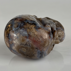 2 Inch Blue Flower Agate Crystal Skull – Skull — view 8